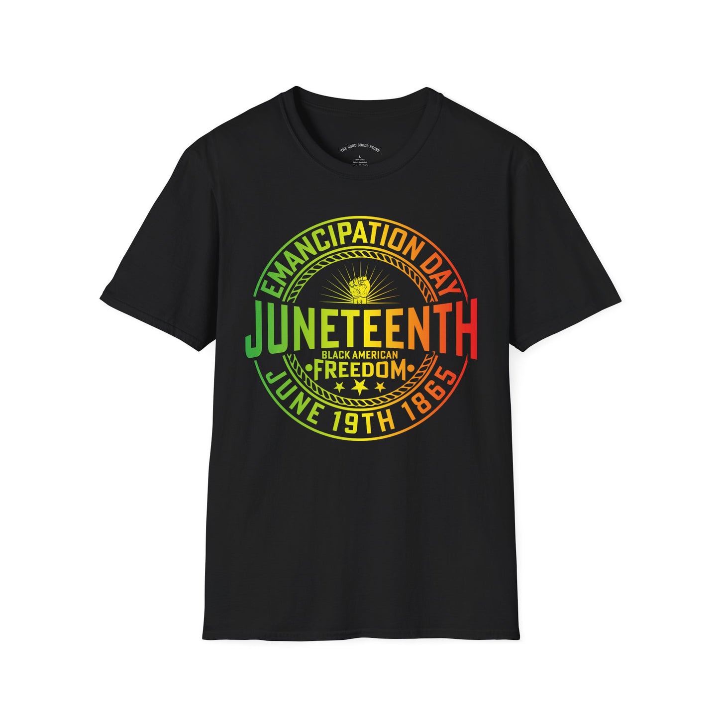 Juneteenth Celebration T-Shirt, Emancipation Day Tee, Freedom Shirt, Unisex Softstyle Tee for Independence, African American History Apparel
