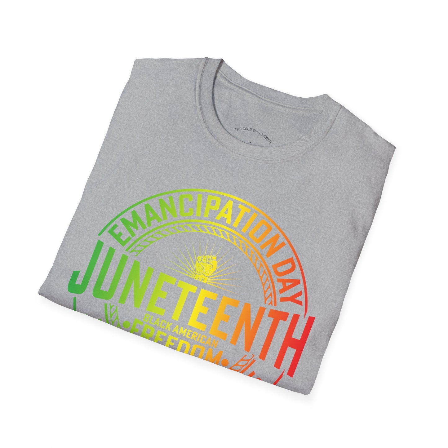Juneteenth Celebration T-Shirt, Emancipation Day Tee, Freedom Shirt, Unisex Softstyle Tee for Independence, African American History Apparel