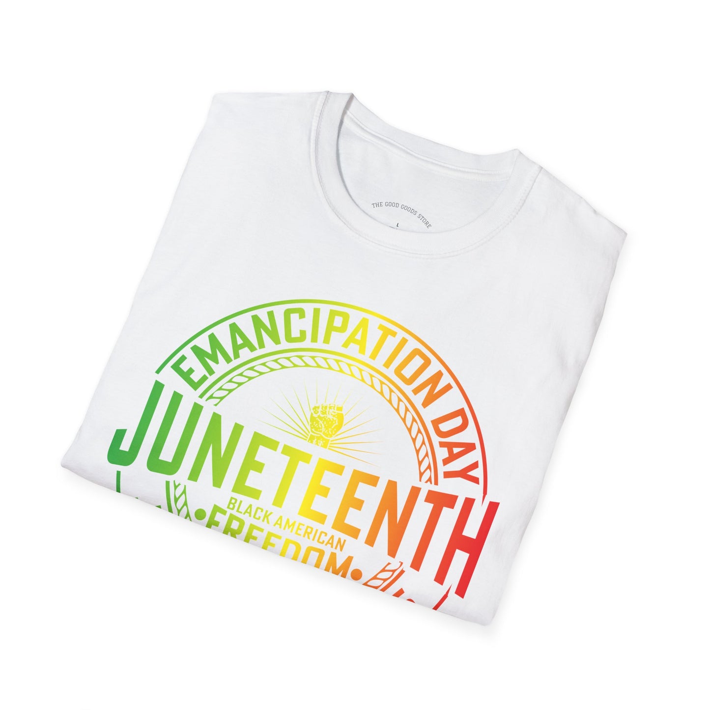 Juneteenth Celebration T-Shirt, Emancipation Day Tee, Freedom Shirt, Unisex Softstyle Tee for Independence, African American History Apparel