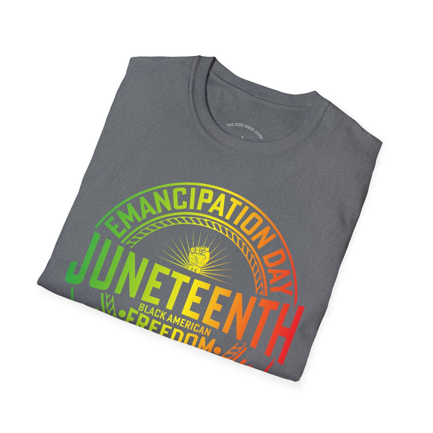 Juneteenth Celebration T-Shirt, Emancipation Day Tee, Freedom Shirt, Unisex Softstyle Tee for Independence, African American History Apparel