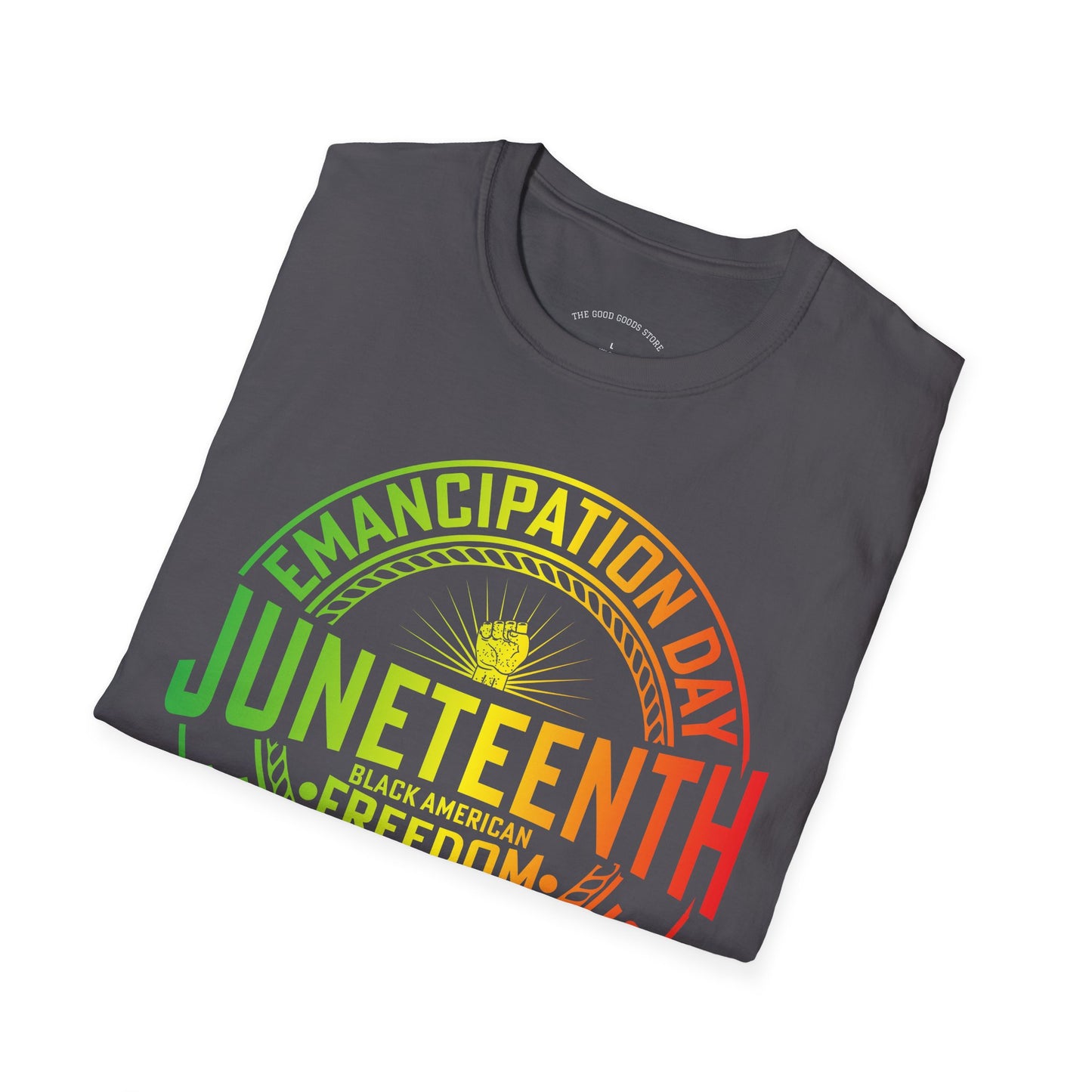 Juneteenth Celebration T-Shirt, Emancipation Day Tee, Freedom Shirt, Unisex Softstyle Tee for Independence, African American History Apparel