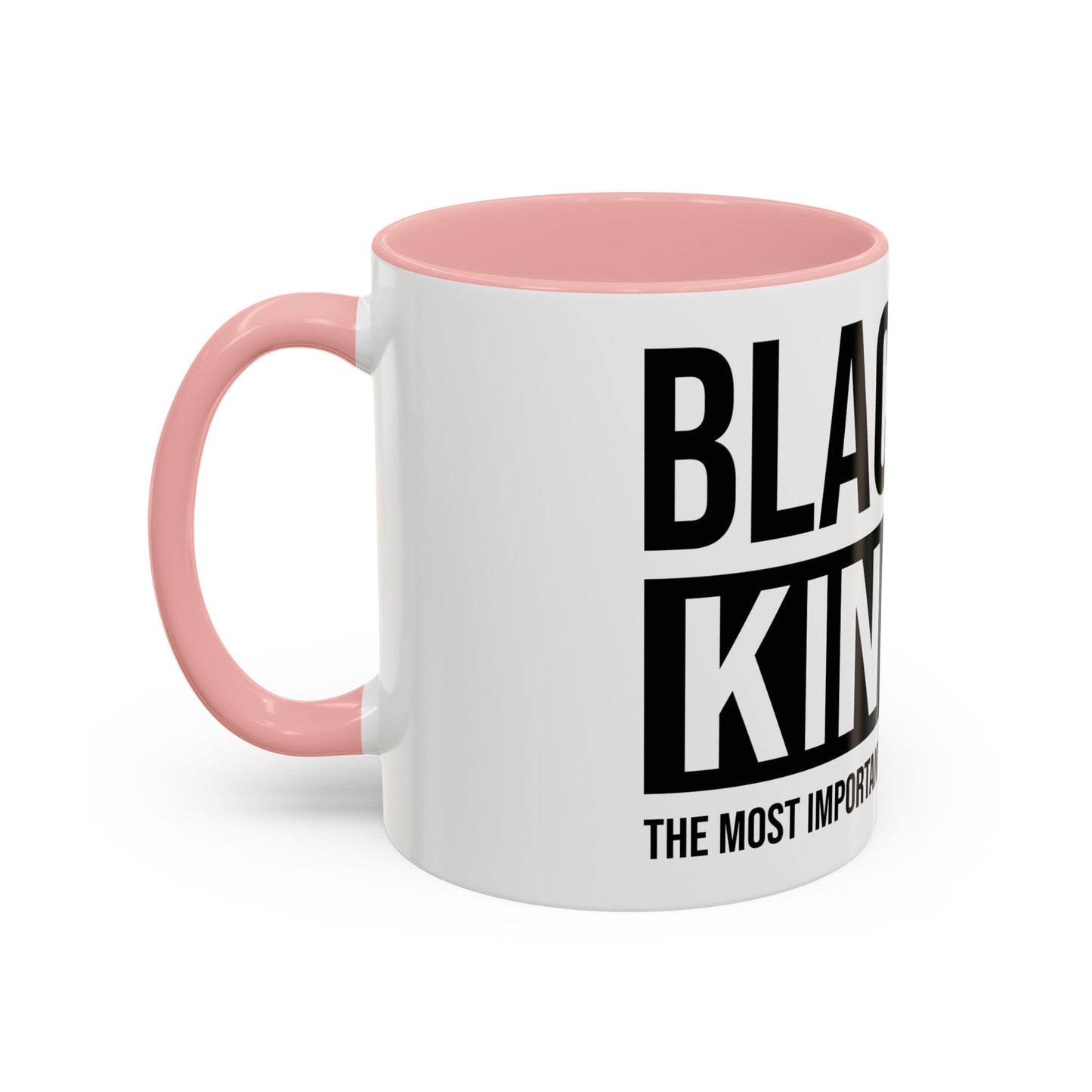 Black King Accent Coffee Mug - Important Piece in the Game