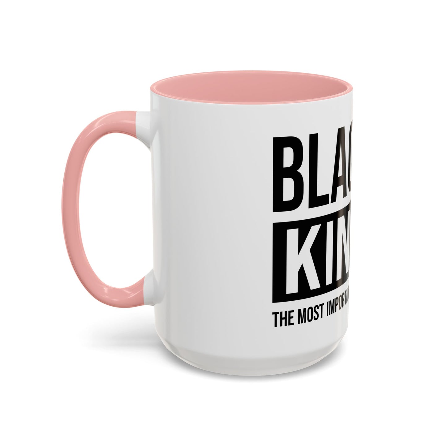 Black King Accent Coffee Mug - Important Piece in the Game