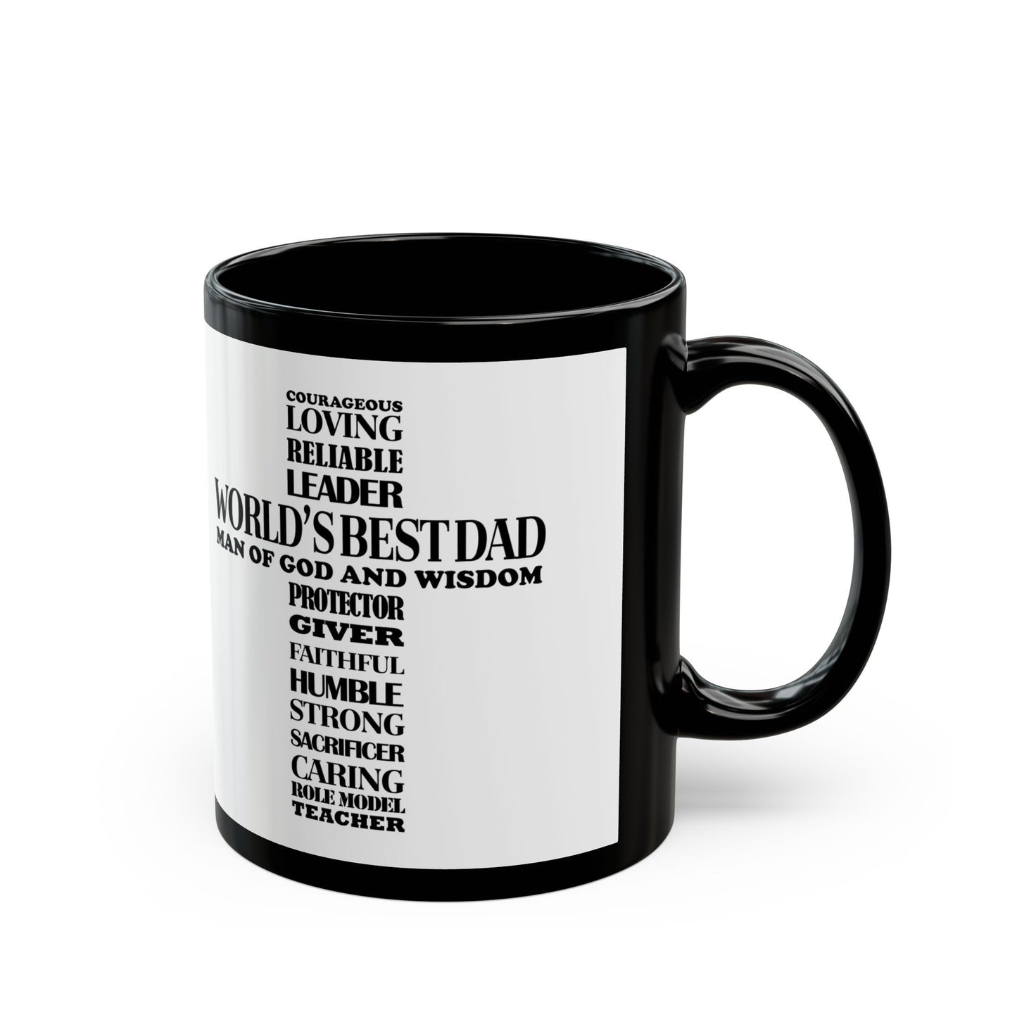 Mug - Best Dad Black Mug (11oz, 15oz)