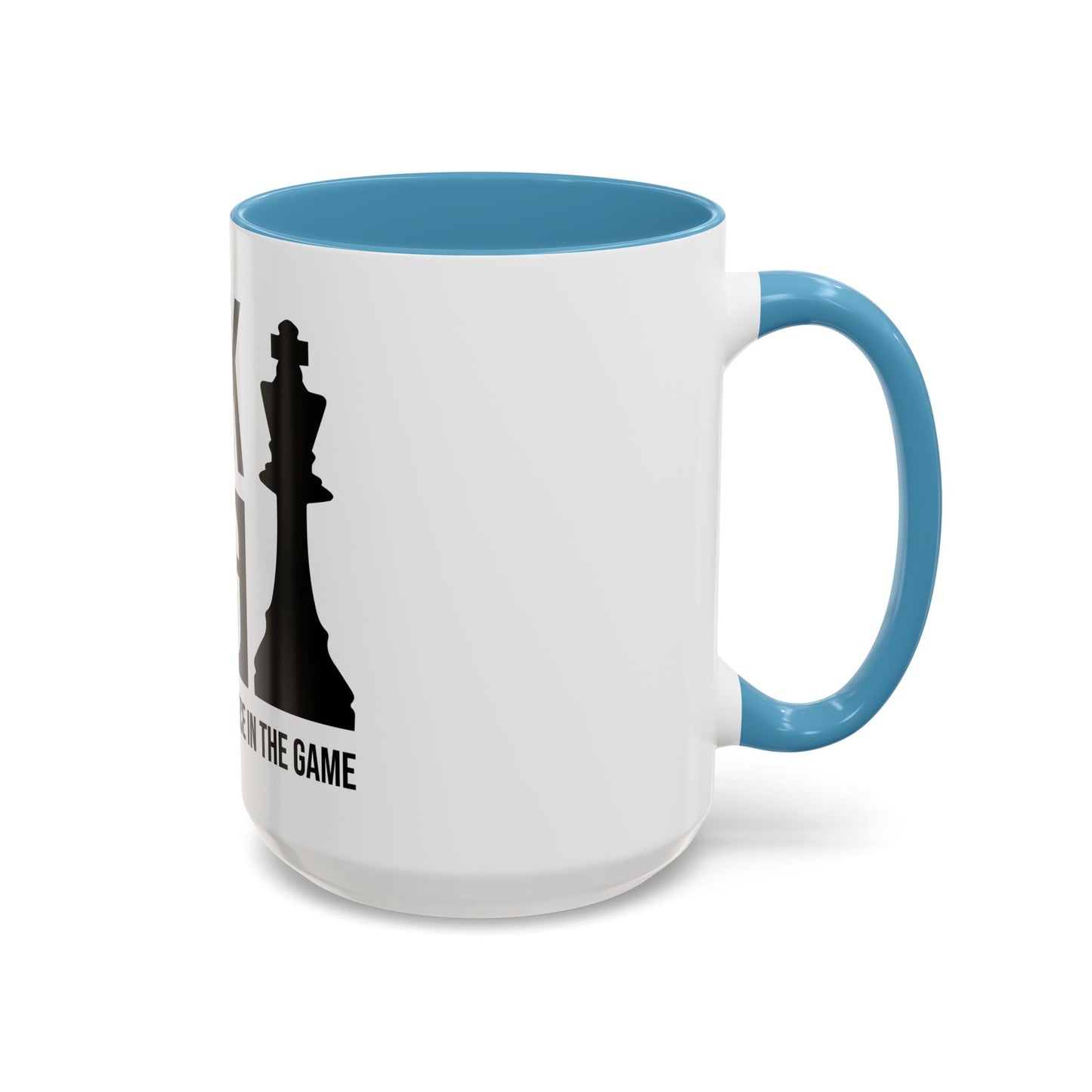 Black King Accent Coffee Mug - Important Piece in the Game