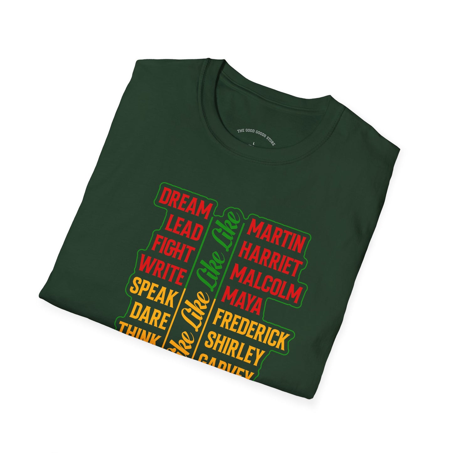 Empowerment Unisex Softstyle T-Shirt - Inspire, Educate, Celebrate, Activism, Black History, Equality