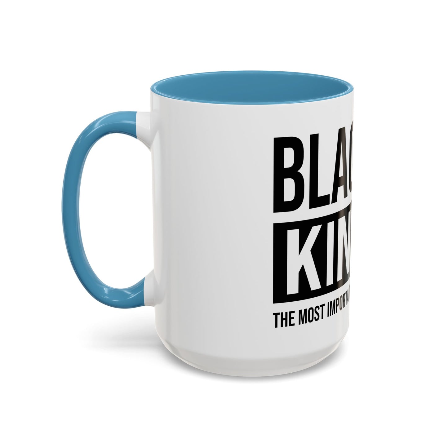 Black King Accent Coffee Mug - Important Piece in the Game