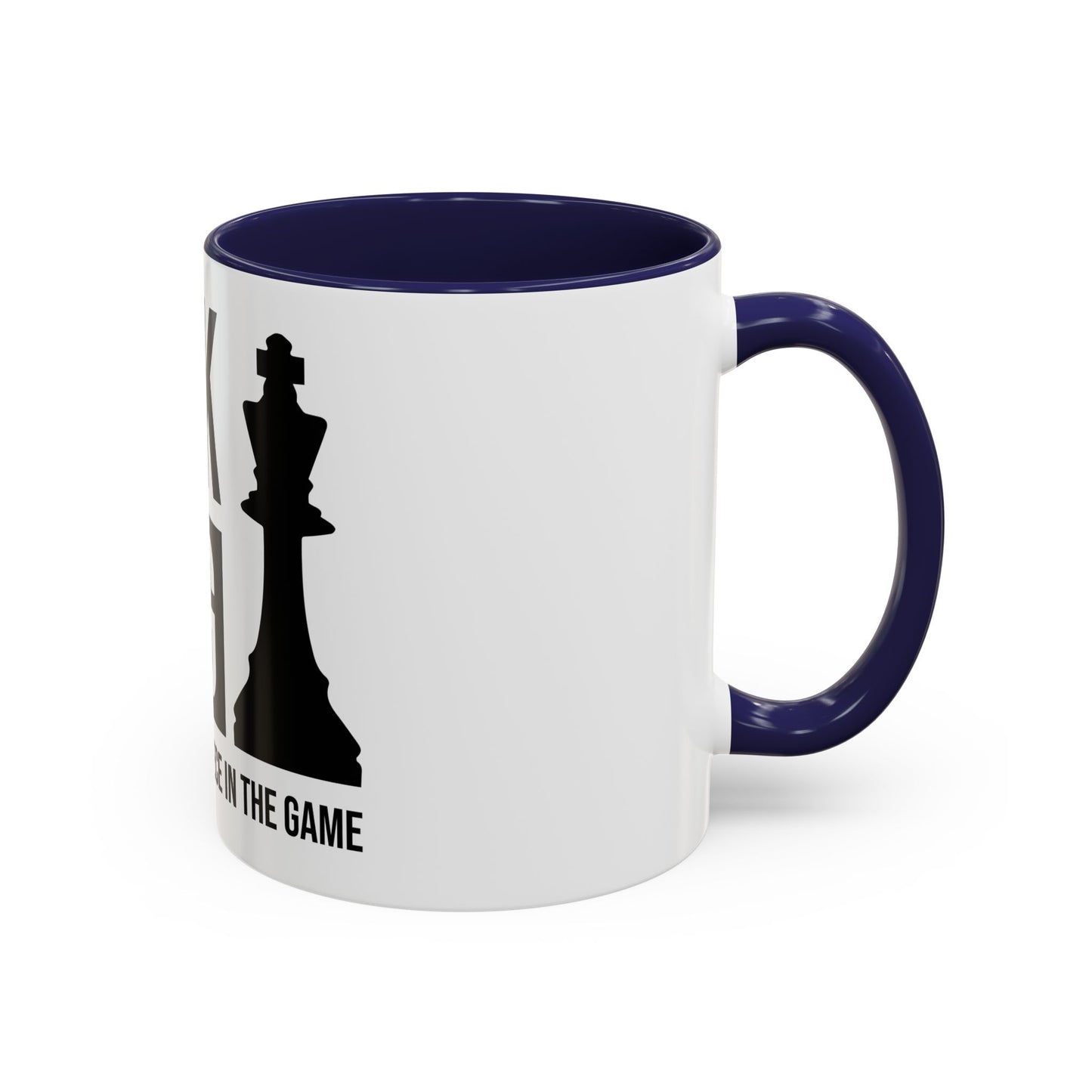 Black King Accent Coffee Mug - Important Piece in the Game