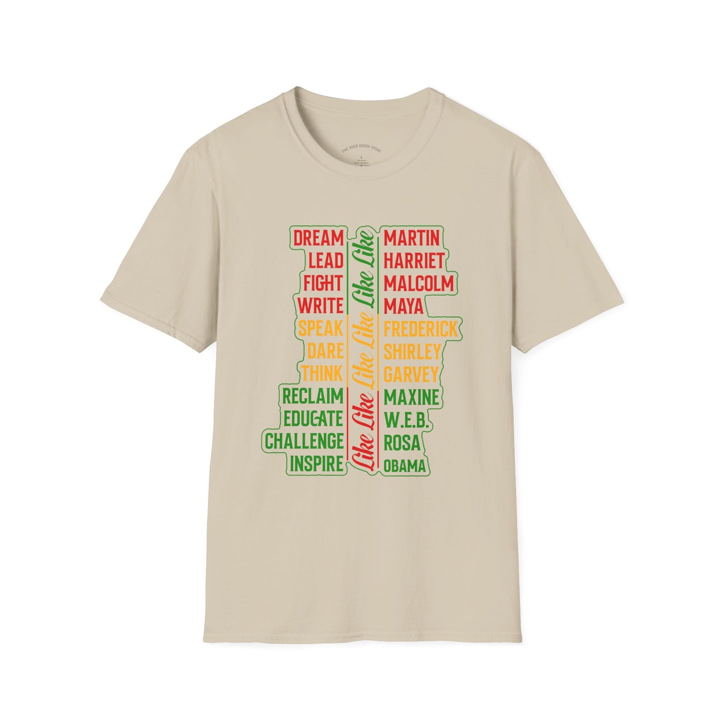 Empowerment Unisex Softstyle T-Shirt - Inspire, Educate, Celebrate, Activism, Black History, Equality