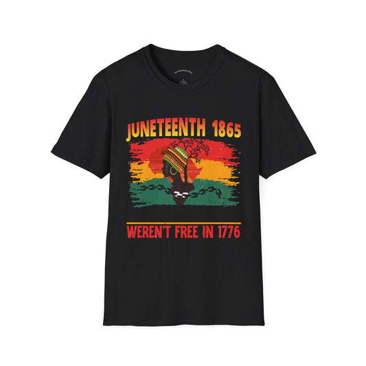 Juneteenth Freedom T-Shirt, Black Lives Matter Shirt, Equality Tee, African Heritage Apparel, Celebratory Event Clothing