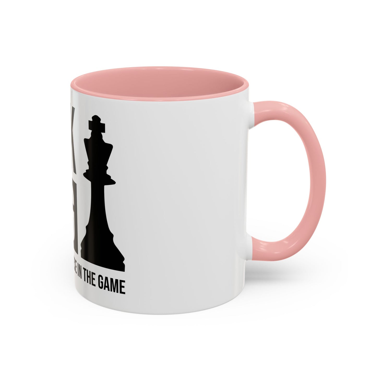 Black King Accent Coffee Mug - Important Piece in the Game