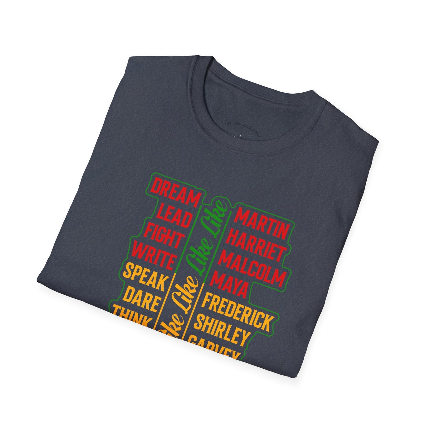 Empowerment Unisex Softstyle T-Shirt - Inspire, Educate, Celebrate, Activism, Black History, Equality