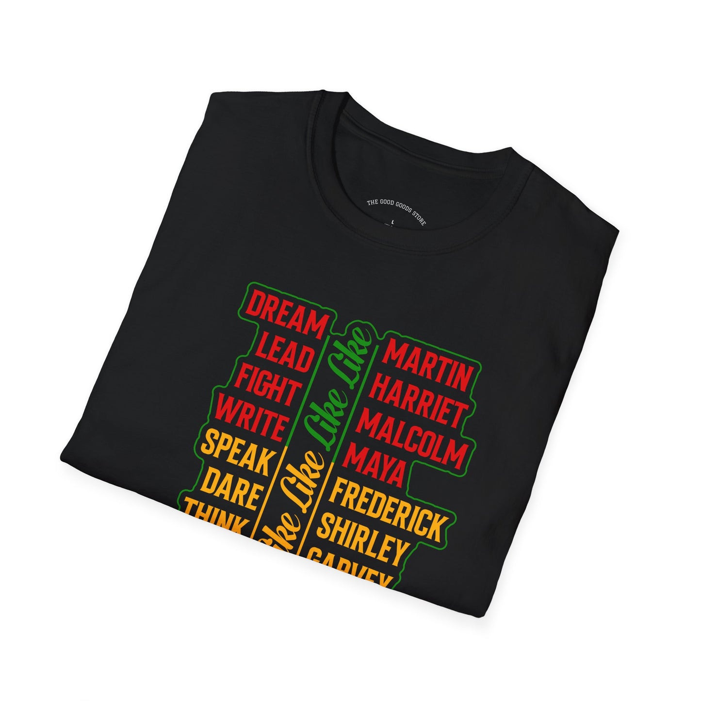 Empowerment Unisex Softstyle T-Shirt - Inspire, Educate, Celebrate, Activism, Black History, Equality