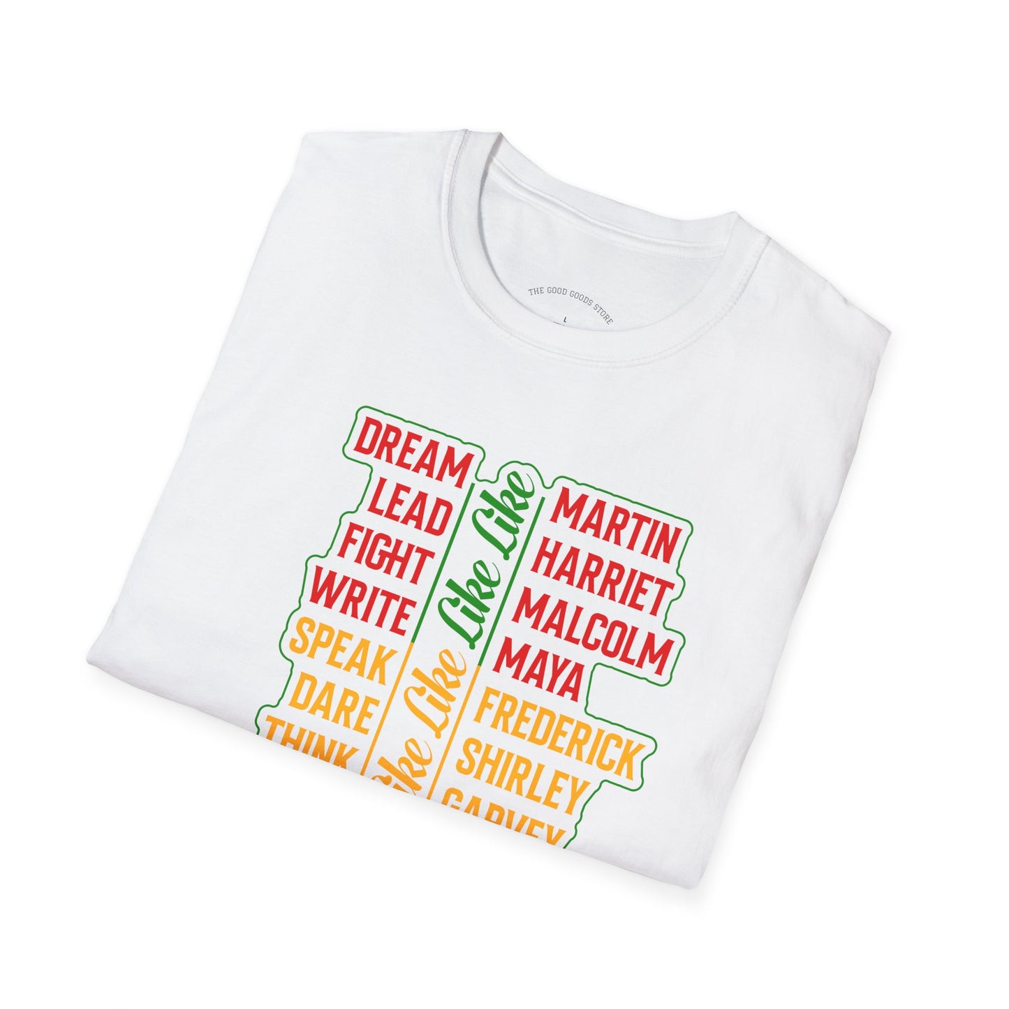 Empowerment Unisex Softstyle T-Shirt - Inspire, Educate, Celebrate, Activism, Black History, Equality