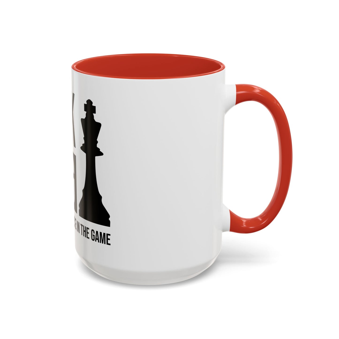 Black King Accent Coffee Mug - Important Piece in the Game