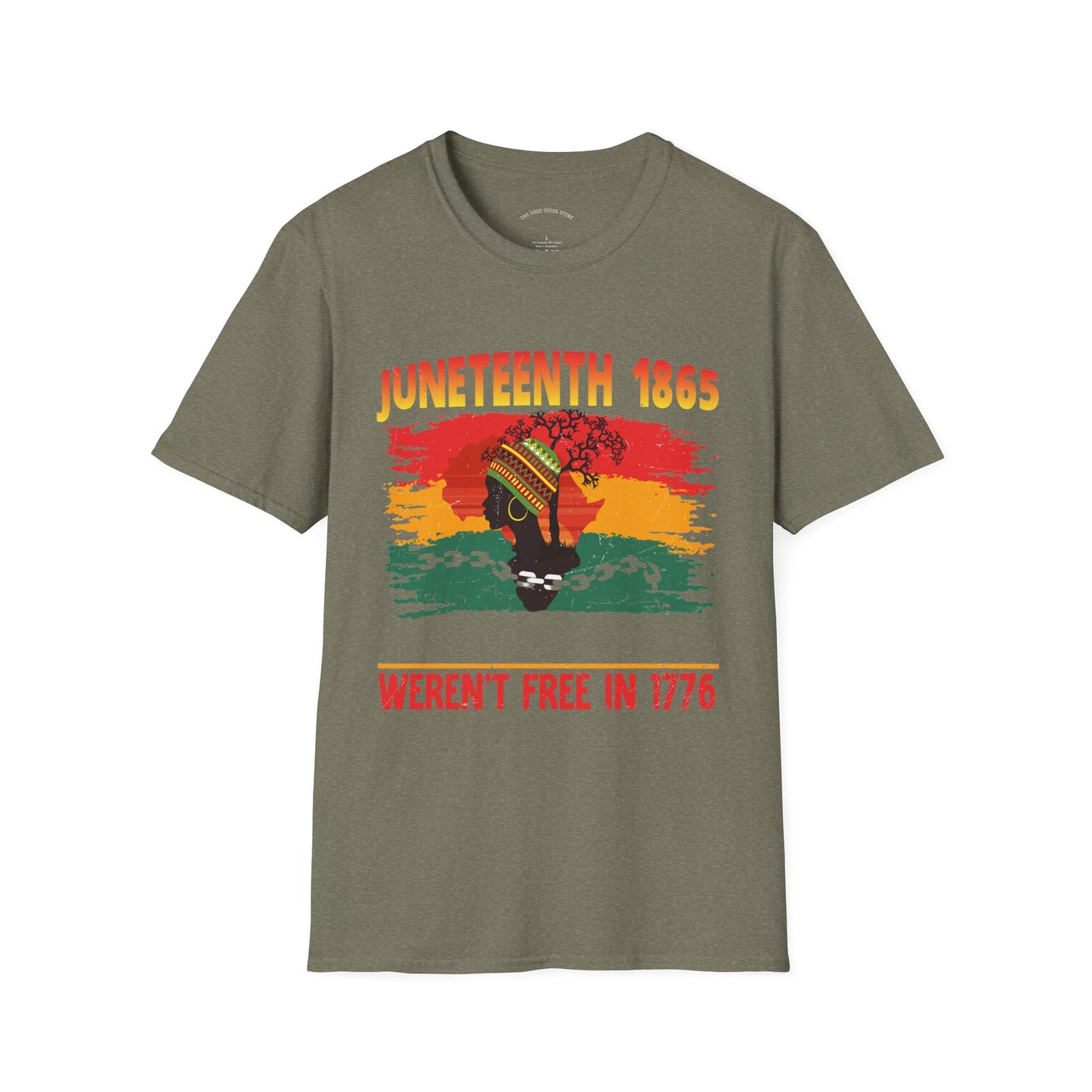 Juneteenth Freedom T-Shirt, Black Lives Matter Shirt, Equality Tee, African Heritage Apparel, Celebratory Event Clothing