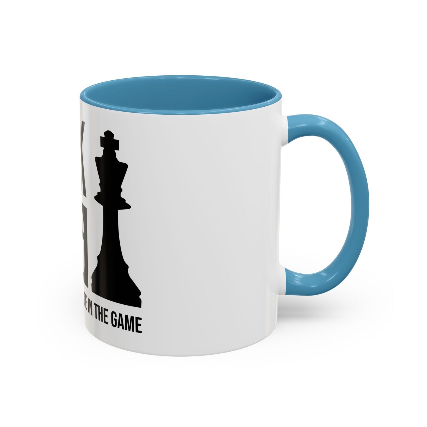 Black King Accent Coffee Mug - Important Piece in the Game