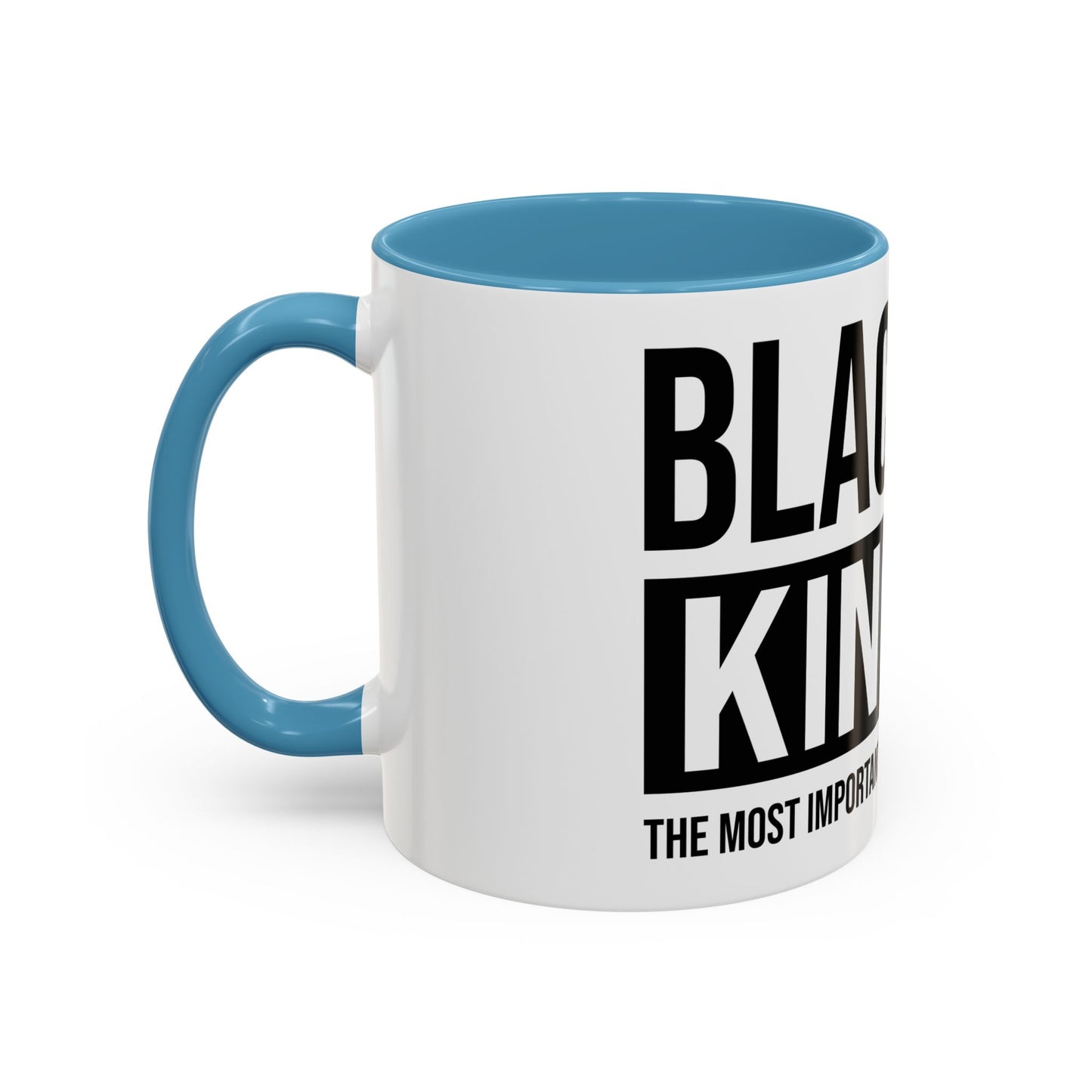 Black King Accent Coffee Mug - Important Piece in the Game