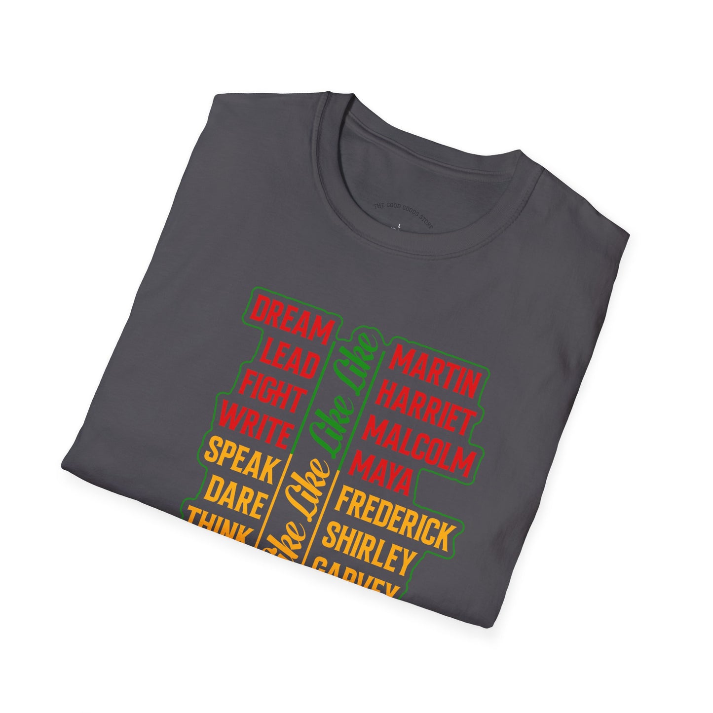 Empowerment Unisex Softstyle T-Shirt - Inspire, Educate, Celebrate, Activism, Black History, Equality