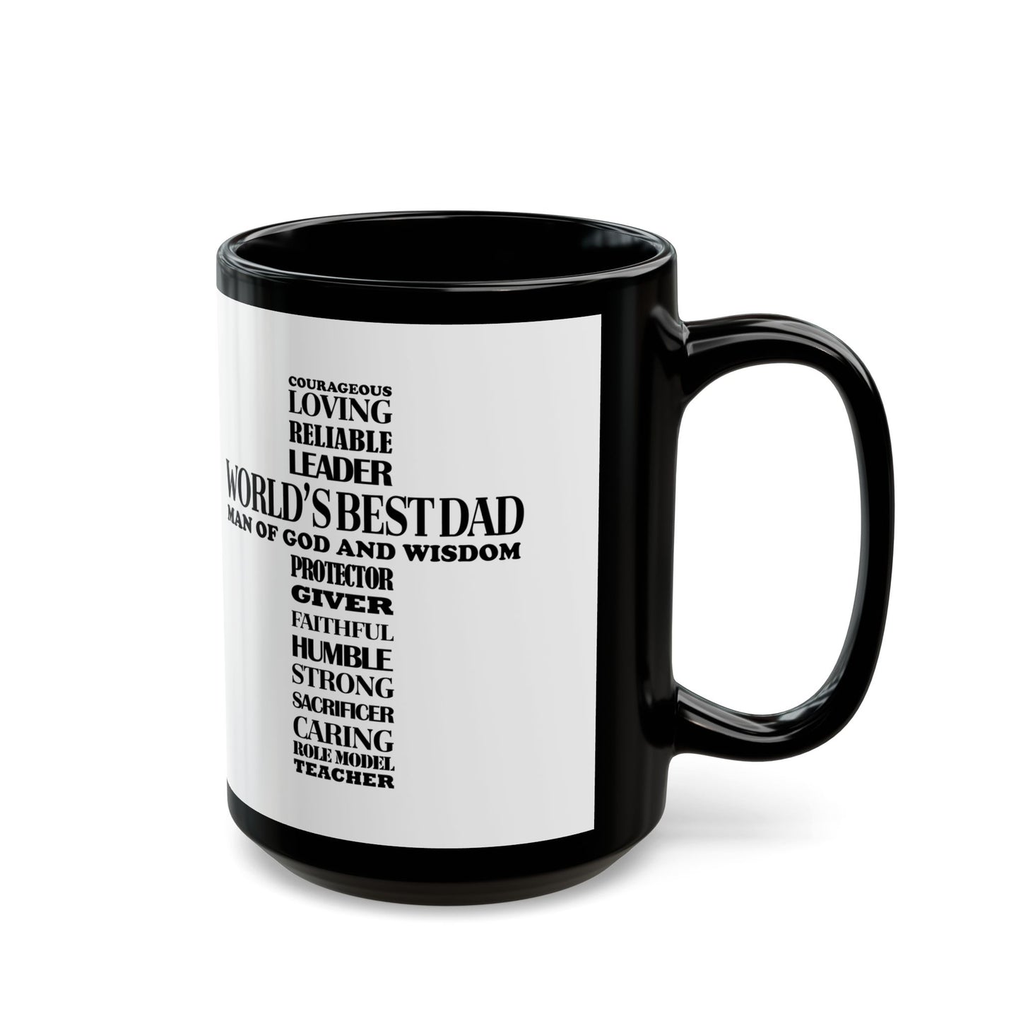 Mug - Best Dad Black Mug (11oz, 15oz)