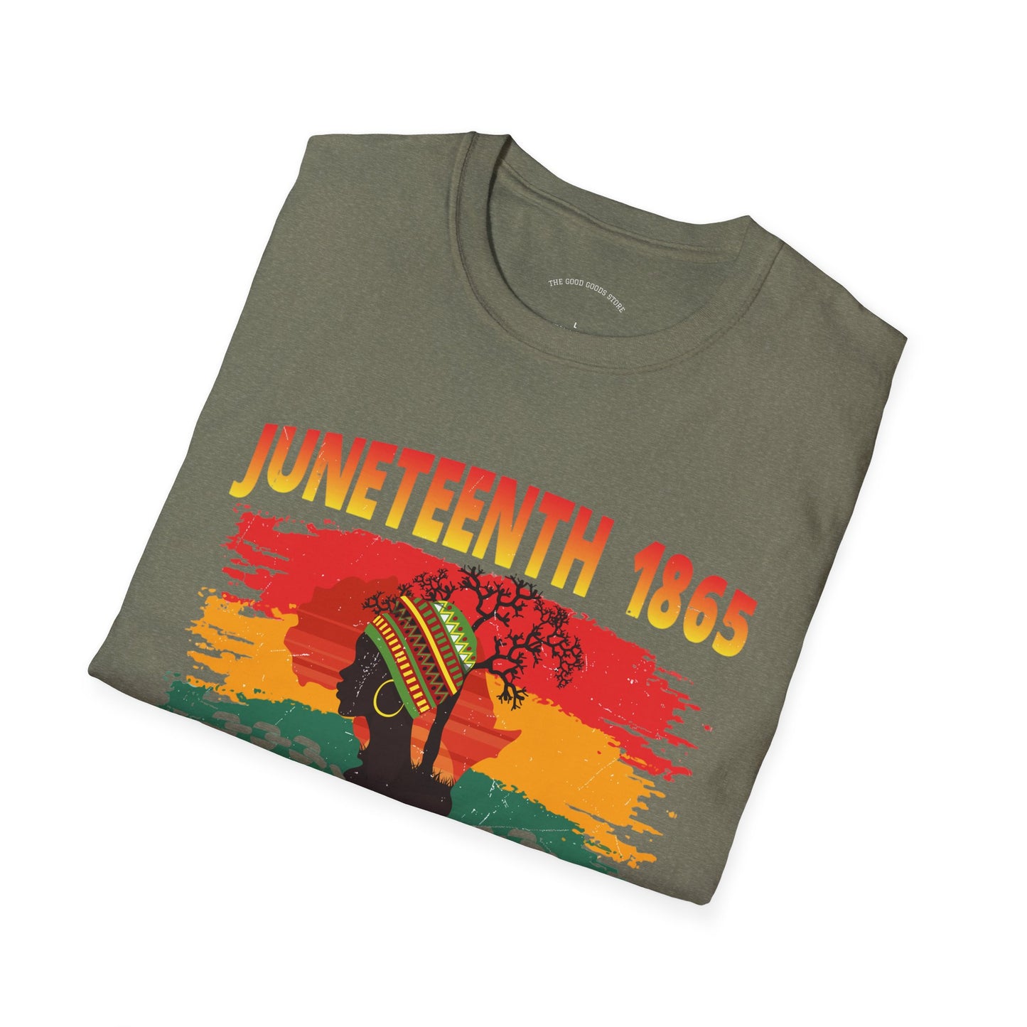Juneteenth Freedom T-Shirt, Black Lives Matter Shirt, Equality Tee, African Heritage Apparel, Celebratory Event Clothing