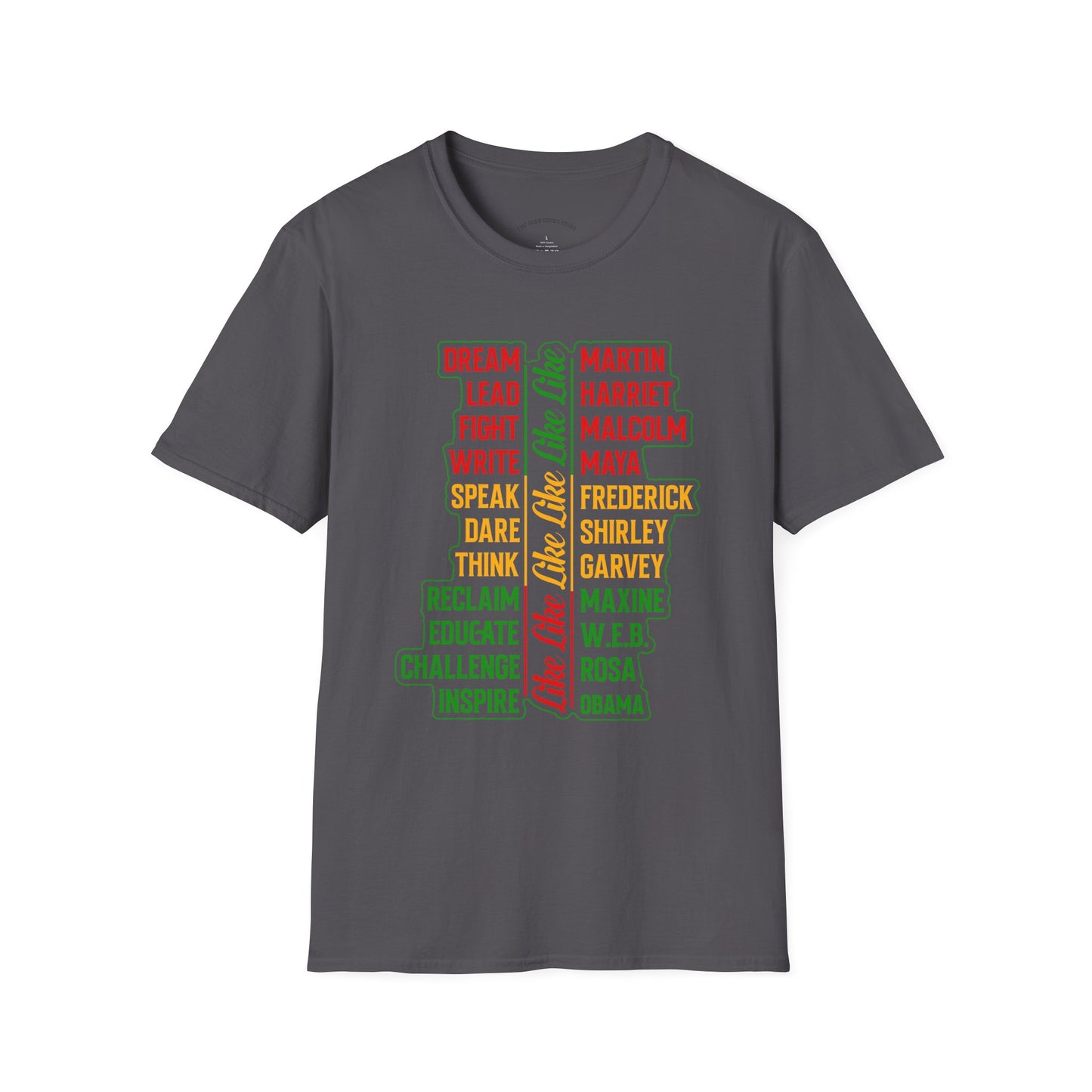 Empowerment Unisex Softstyle T-Shirt - Inspire, Educate, Celebrate, Activism, Black History, Equality