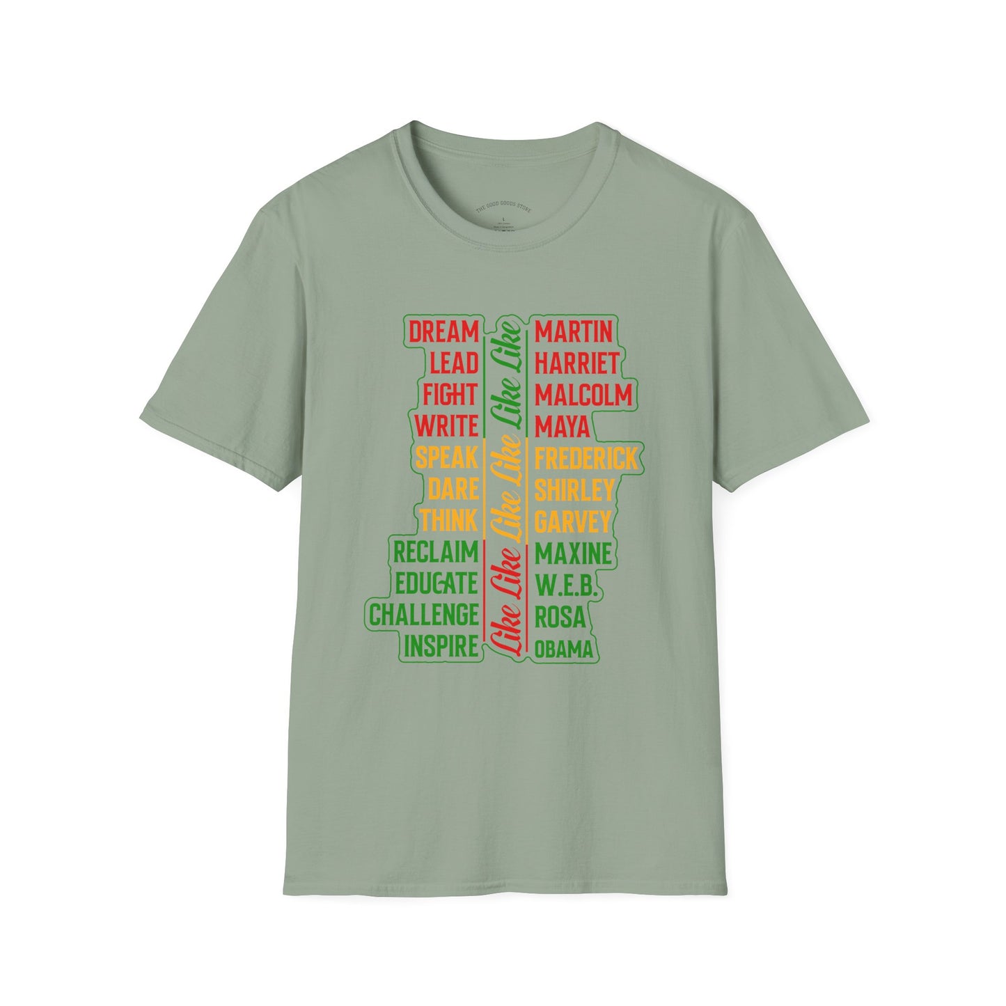 Empowerment Unisex Softstyle T-Shirt - Inspire, Educate, Celebrate, Activism, Black History, Equality